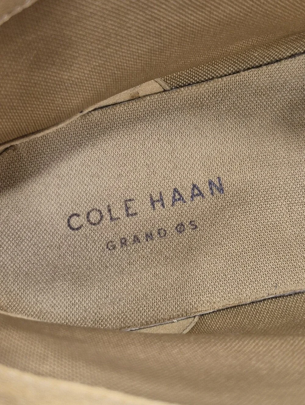 Cole Haan Original Grand Woodbury chukka boots men's 10.5M golden brown leather